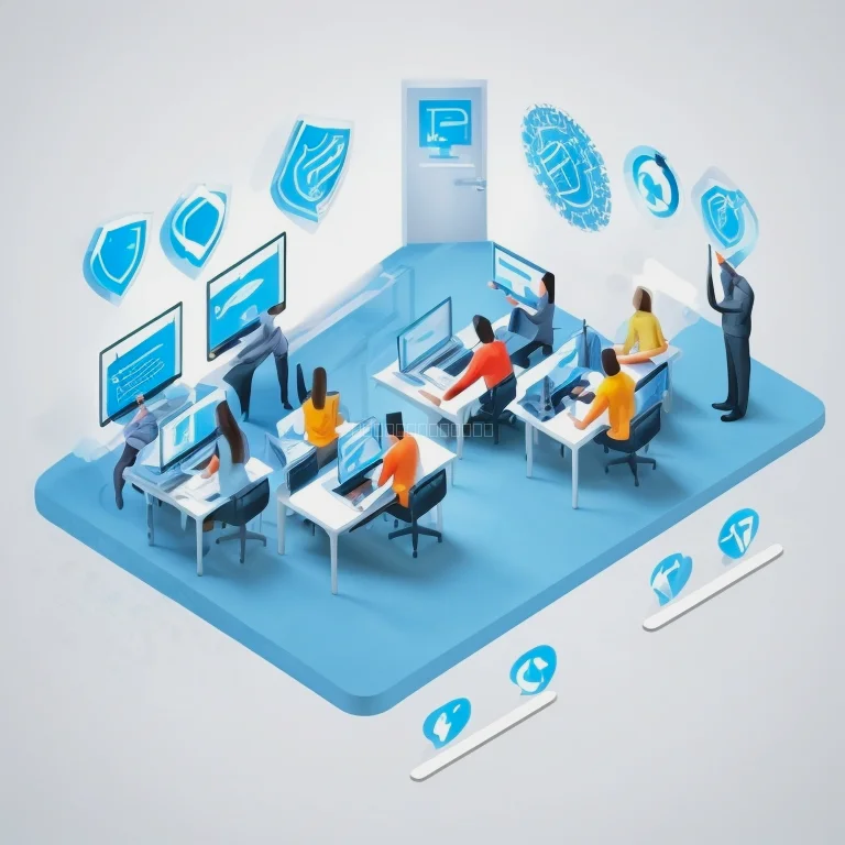 Trainer erklärt Firewall-Konfiguration